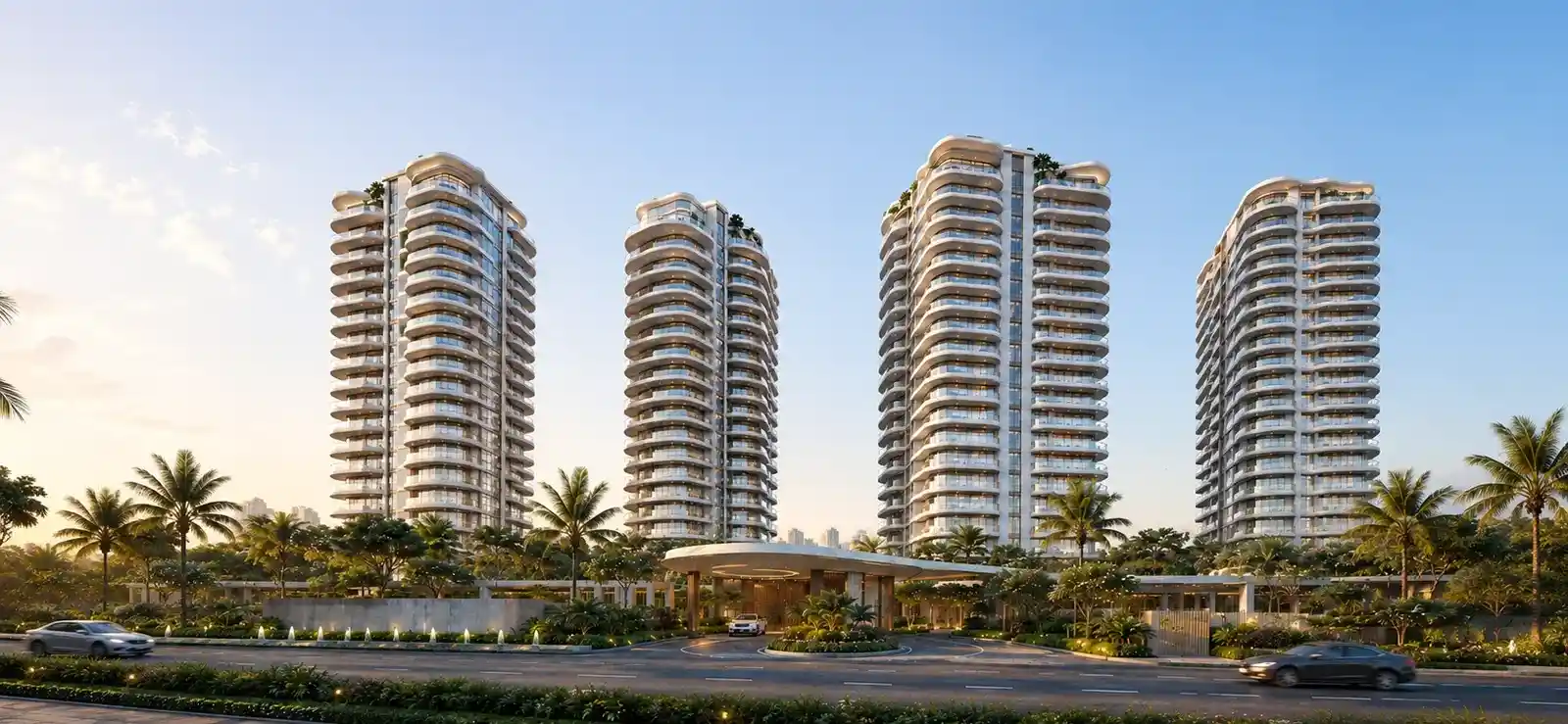 Godrej Verano towers at Sector 63A, Gurugram